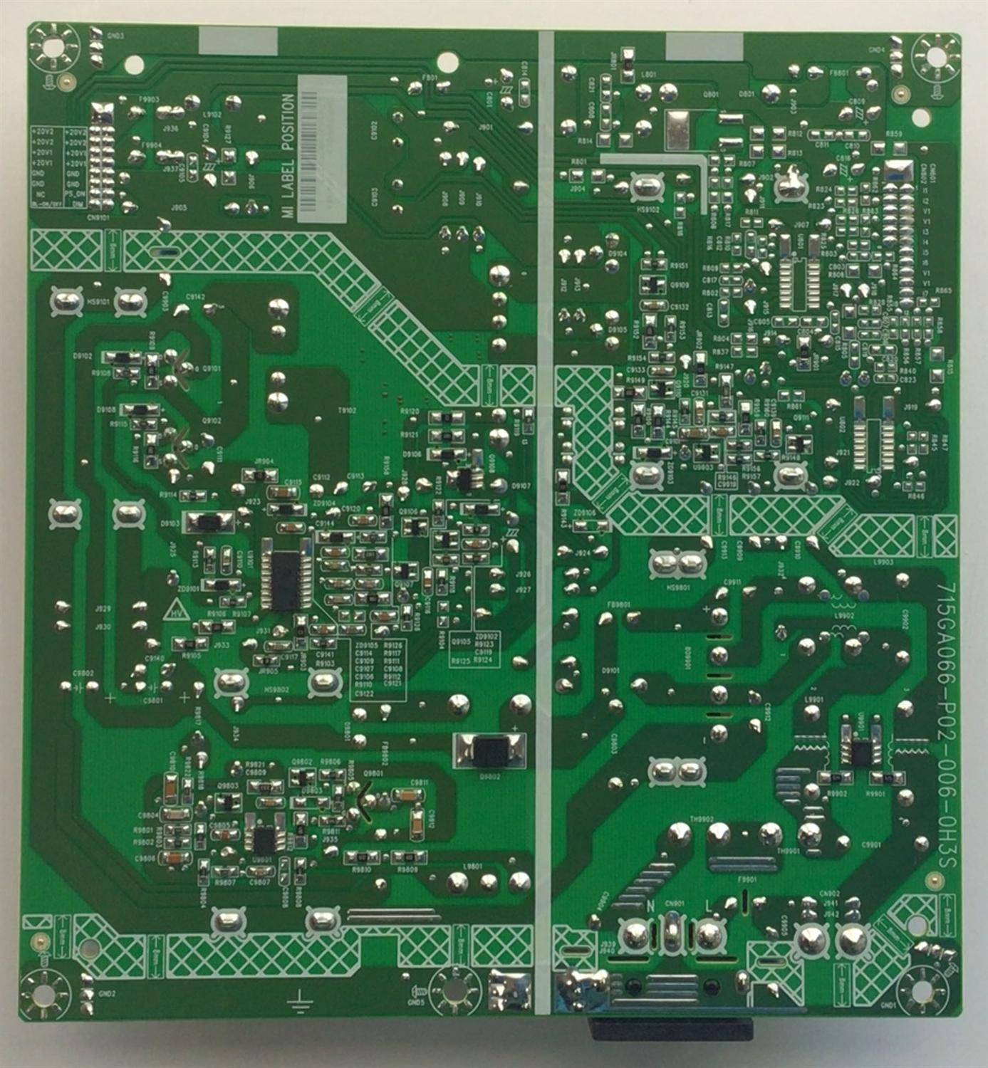 FUENTE PARA MONITOR GIGABYTE / NUMERO DE PARTE KF591PQX3 / 715GA066-P02-006-0H3S / 5527980P0273 / PANEL CY-PT315BNAV1H / MODELO M32U - Imagen 3